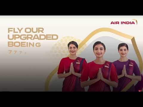 Air India Airbus A350 Flight Experience | Mumbai to USA Flight Air India Airbus A350