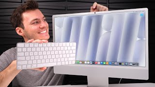 Silver M4 iMac 24” (2024) - Unboxing, Setup & Review!