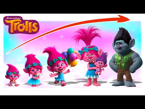 Trolls Band Together Growing Up Compilation | Go WOW