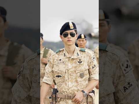 Song Joong Ki in Descendants of the Sun: The Global Heartthrob Who Rules the Screen! 🌍✨#cute #shorts