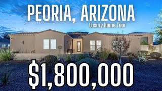 Tour a DREAMY $1,800,000 Peoria Arizona Homes For Sale #peoriaaz #arizonarealestate