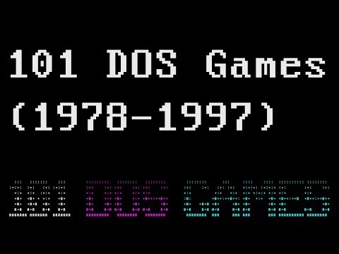 101 MS DOS GAMES (1978-1997)