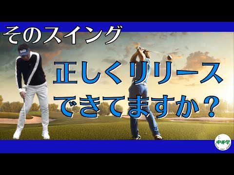 【リリース】正しいリリースで飛距離と方向性がUP！？【中井学の切り抜きゴルフ学校】