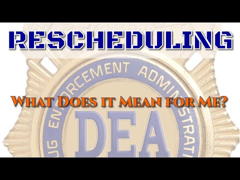 DEA Moves to Schedule 3