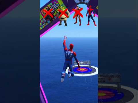 The Incredibles Challenge Ep265 #spiderman #ironman #batman #gta5