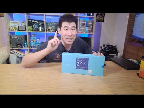 First Impression unboxing Intel NUC 13 Pro