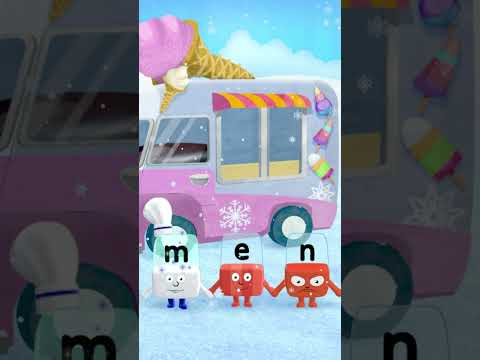 🖊️ Let's Spell 'MAN' and 'MEN' ⛄ | Learn to Spell for Kids | @officialalphablocks  #shorts