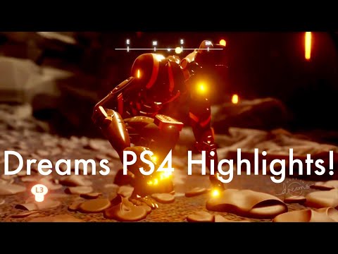 Dreams PS4: Gameplay #DreamsPS4 #MadeInDreams Character FPS Universeドリームズユニバース BEST trailer music CG