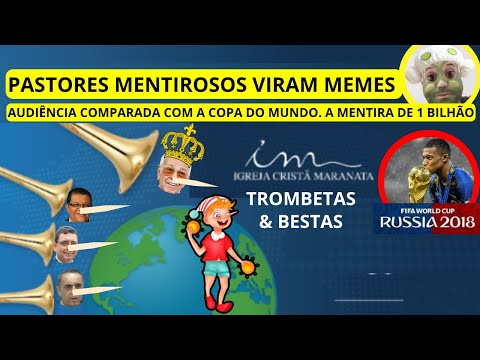 Trombetas & Bestas. Pastores Pinóquios da Seita Cristã Maranata 1 Bilhão EP 180 #areligiaocerta