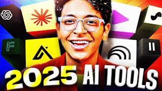 9 AI Tools You MUST Be Using in 2025.