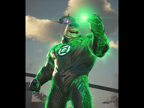 King Shark Transform into Lantern Shark...#shorts