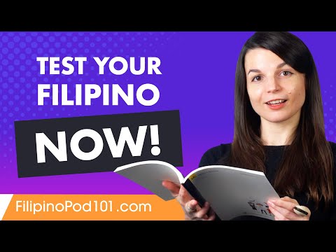 Do you know if you’re getting better at Filipino?