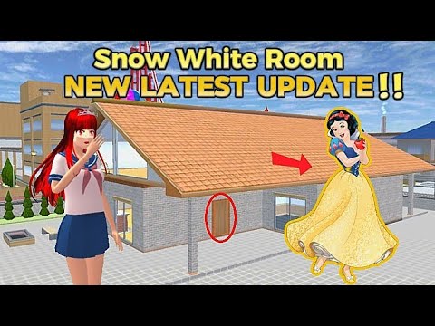 Snow White سنو وايت في Sakura School Simulator