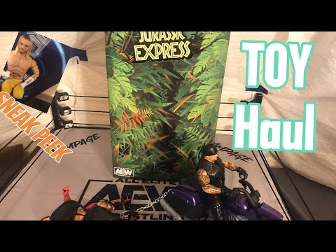 WWE And AEW toy haul!!!!!!!