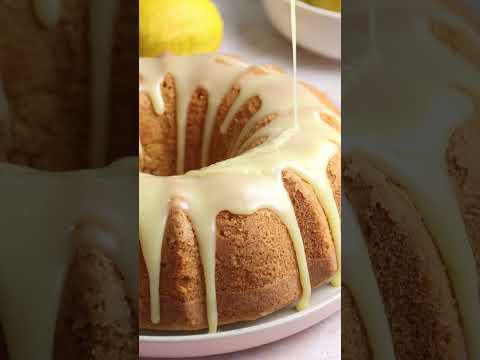 The Best Lemon Bundt Cake Ever 😍