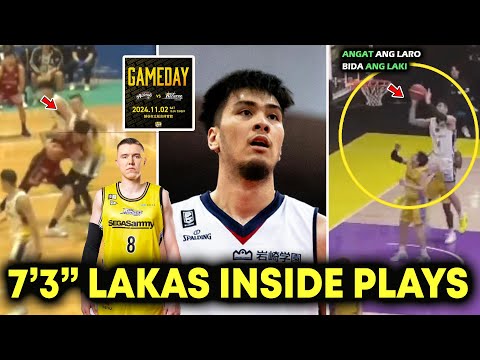 7' 3" Power Moves! KAI SOTTO Lakas ang Ginamit LABAN sa IMPORT Gameday Koshigaya Sun Rockers Preview