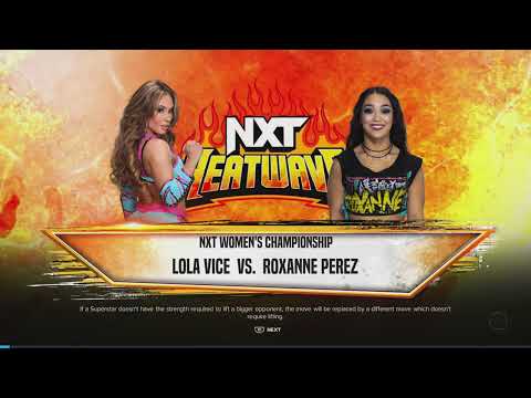 NXT Heatwave '24: Lola Vice vs Roxanne Perez NXT Women's Championship