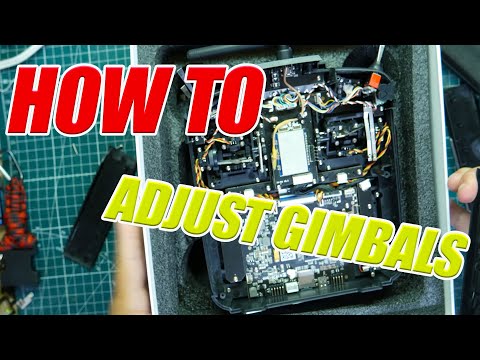 How to Adjust RC Radio Gimbal Stick Tension - Using Radiomaster TX16S