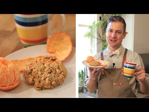 Easy, Gluten Free (and vegan) Carrot Breakfast Cookies