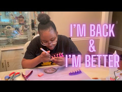 Vlog: I’M BACK & I’M BETTER | Work, Therapy & First Press On Order