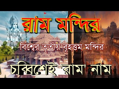 Ayodhya Ram Mandir|Ram Temple open|বিশ্বের তৃতীয় বৃহত্তম মন্দির|কেমন ভাবে তৈরী হল? Ram Mandir News