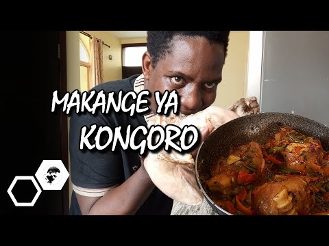 #TROJANSMENU : Namna ya Kutengeneza Makange ya Kongoro  Kwa Pesa Kidoogo/  Roasted Yummy Ox Foot