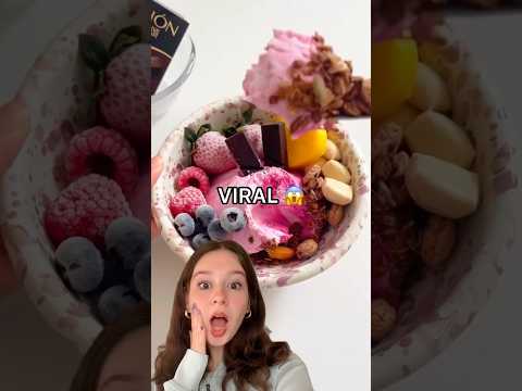 I Made VIRAL DRY YOGURT! 😱😳🍓🥣 *how to make dried yogurt*