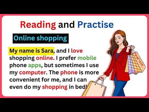 Online Shopping | English Speaking Practice | English Speaking Course | Learn English Reading