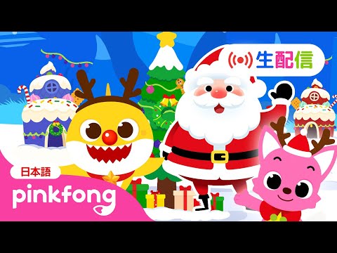 ピンキッツ・ベイビーシャーク★クリスマス🎅🏻スペシャルメドレー | サメのかぞく、生活習慣の歌 他 子どもの歌まとめ🎶