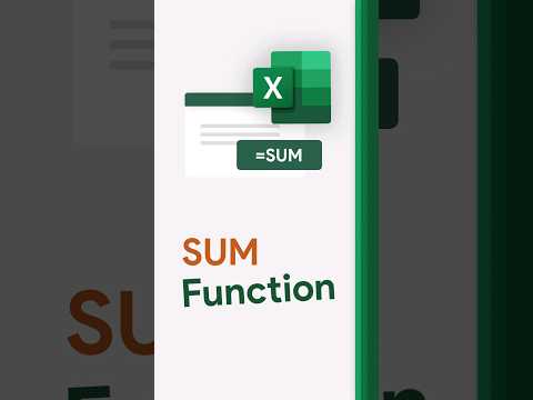 How to use the SUM function in Excel [Quick Tutorial]