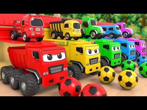 Baba Black Sheep Song | Soccer Ball Parachutes, Color Game Slide | Nursery Rhymes & Kids Songs