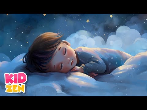 Relaxing Music for Kids: Shooting Star in the Sky 🌙 12 Hours of Cute Sleeping Video for Babies