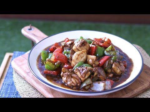 Stir fry Chicken with Black bean sauce [Ryan cook around]