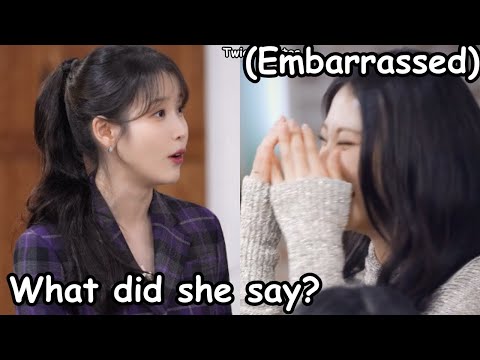 twice tzuyu sudden confession to IU unnies can’t control the savage maknae