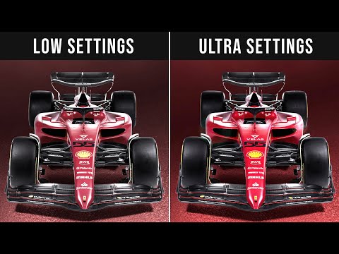 F1 22 Low vs Ultra | 4K