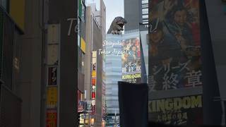 The Godzilla Head of Shinjuku Tokyo Japan! #godzilla #godzillatokyo #shinjuku #japan #tokyo