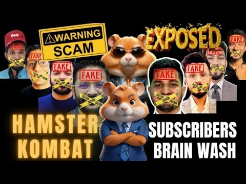 Biggest scam in crypto history - Hamster kombat airdrop scam - $HMSTR - Fake crypto influencers