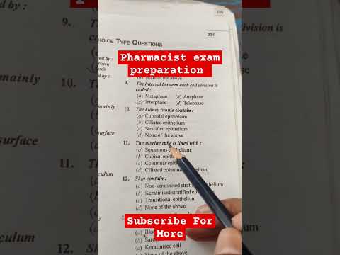 Pharmacist exam preparation | DSSSB Pharmacist #dsssb #osssc @pharmamcq