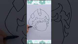 How to Draw Santiago Montes  - Santiago of the Seas  #viral #art #cute #shorts #fyp