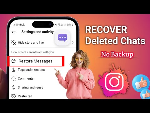 How To Recover Deleted Chats On Instagram | Recover deleted messages on Instagram 2025