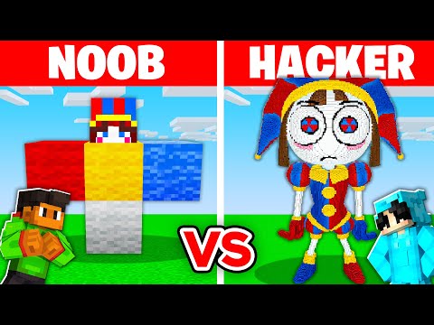 NOOB vs HACKER: I Cheated In a POMNI Build Challenge!