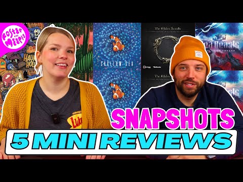 5 Mini Board Game Reviews | Board Game Snapshots