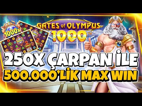 🎁 SLOT OYUNLARI ⚡ GATES OF OLYMPUS 1000 MAX WİN  YARIM MİLYON #gatesofolympus1000