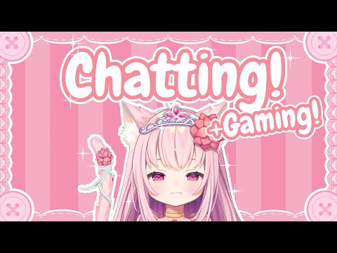 I'm back! Let's have fun! ♛Chatting + Cooking Sim♛