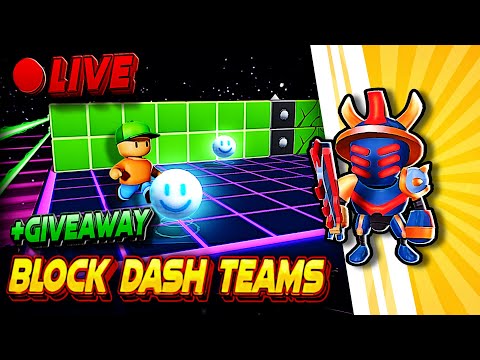 🔴 Block Dash Teams LIVE🔥| EU Server🌍 | Stumble Guys🥊| #stumbleguys #blockdash