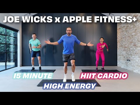 15 Minute High Energy HIIT Workout | Special guests from Apple Fitness+