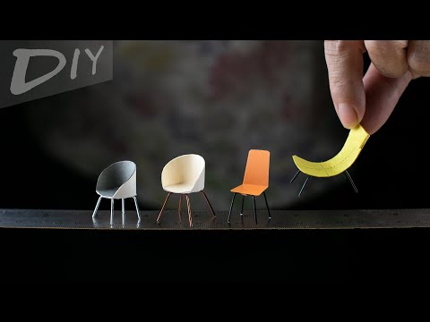 DIY Miniature Chairs｜微缩椅子