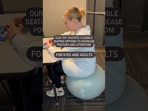 Flexible seating is key! These 3 are our favorites here at Red Door! 🙌#pediatrictherapy