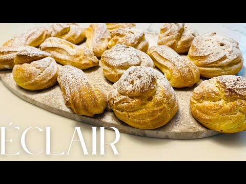 Perfect éclair Pastry Puffs | Flaky, Sweet & So Satisfying!