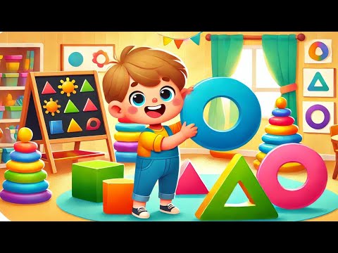 Learn Shapes! 🔺🔵 | 10-Minute Compilation of Fun Shape Songs & Activities  Educational Video for Kids